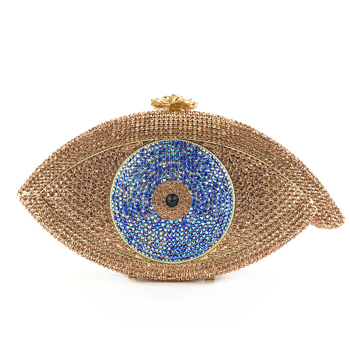 Blue eyes fancy purse