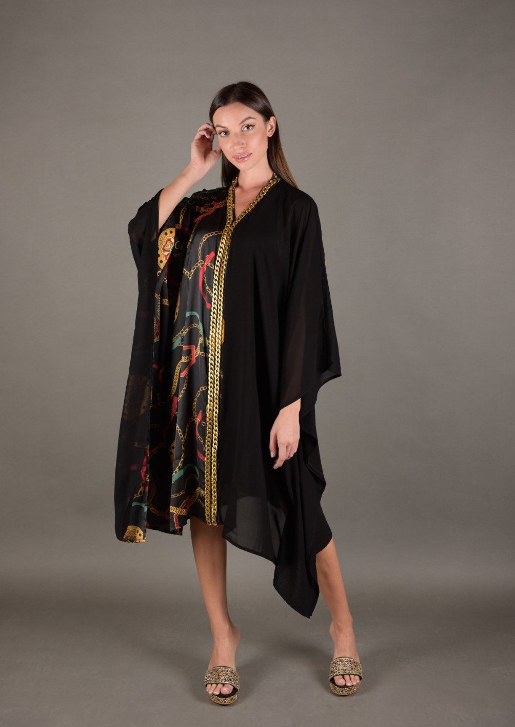 Tunic Dress GG style | Malachite.uae.