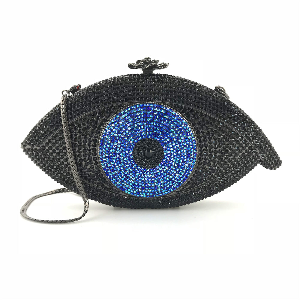 Blue eyes fancy handbag | Malachite.uae.