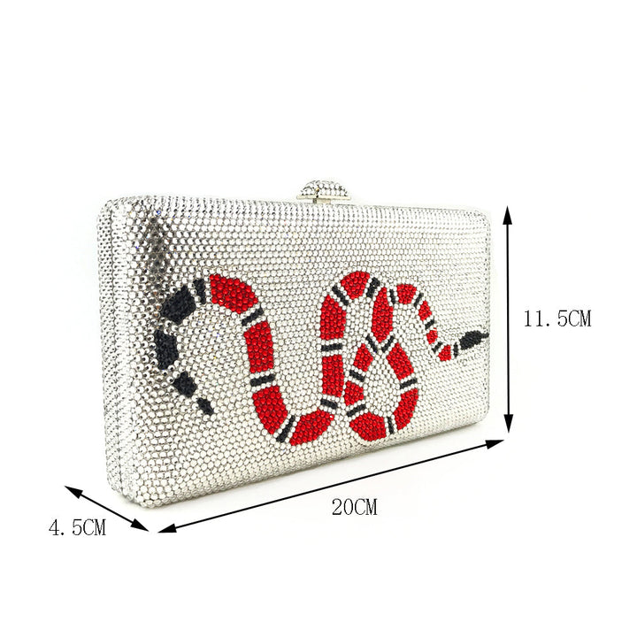 Bolso de fantasía de serpiente