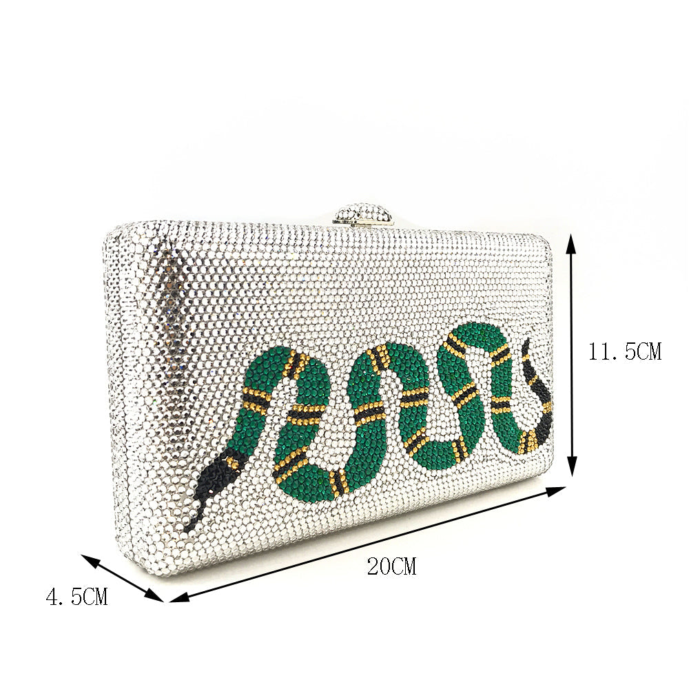 Bolso de fantasía de serpiente