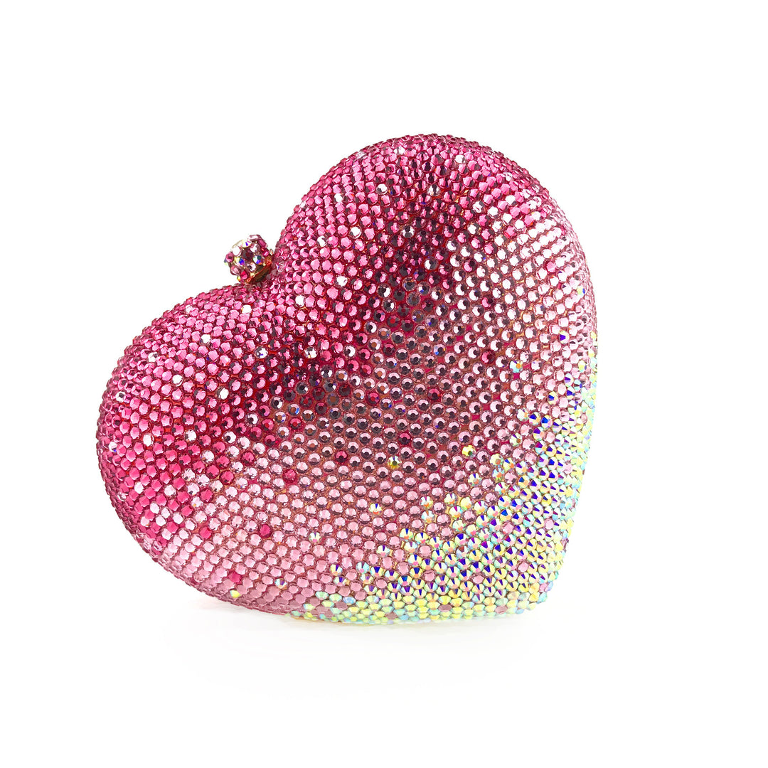 Pink hart fancy purse