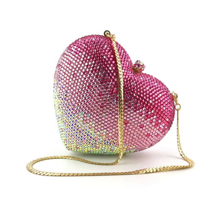 Pink hart fancy purse