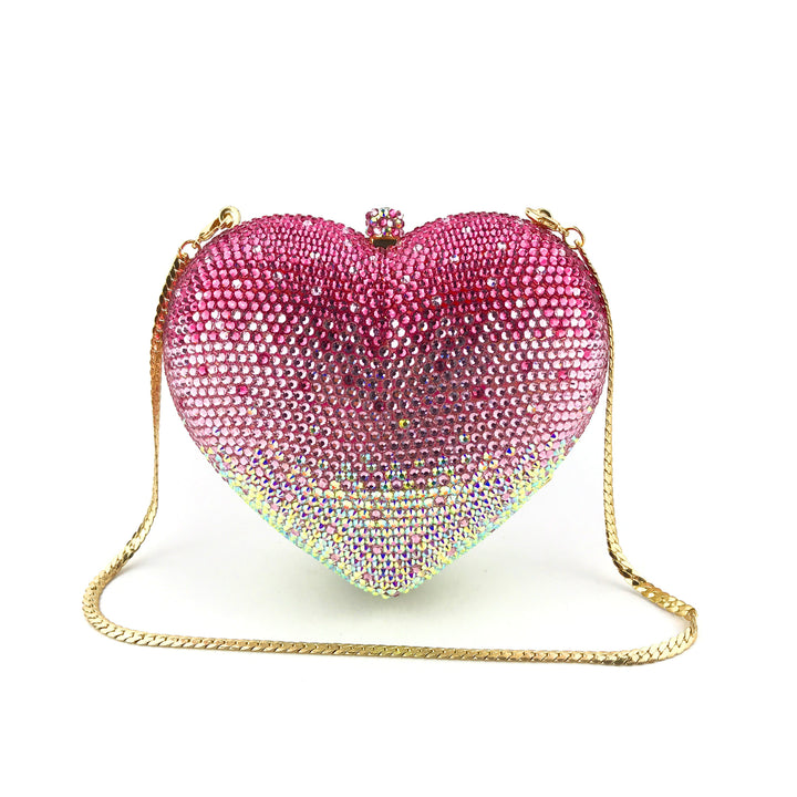 Pink hart fancy purse