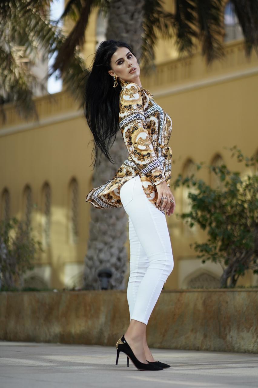 Risi Desert Shirt/White | Malachite.uae.