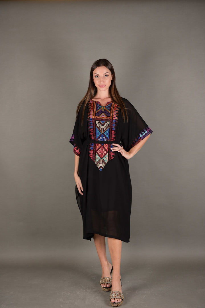 Tunic Dress Embroidery | Malachite.uae.