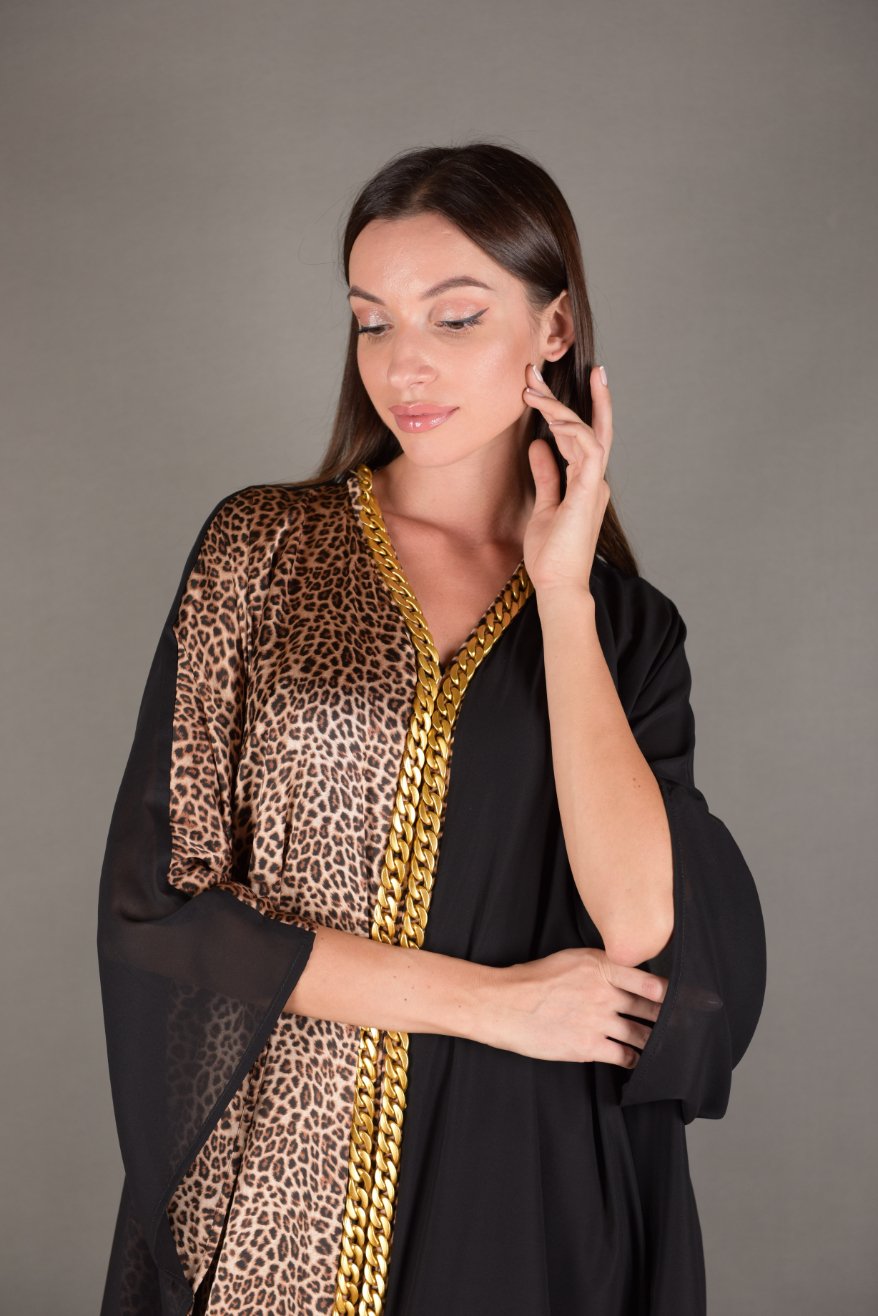 Tunic Dress Cheetah | Malachite.uae.